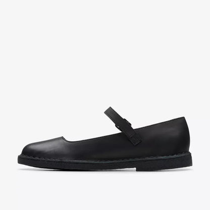 Women's Clark Desert Jane Leather - Black