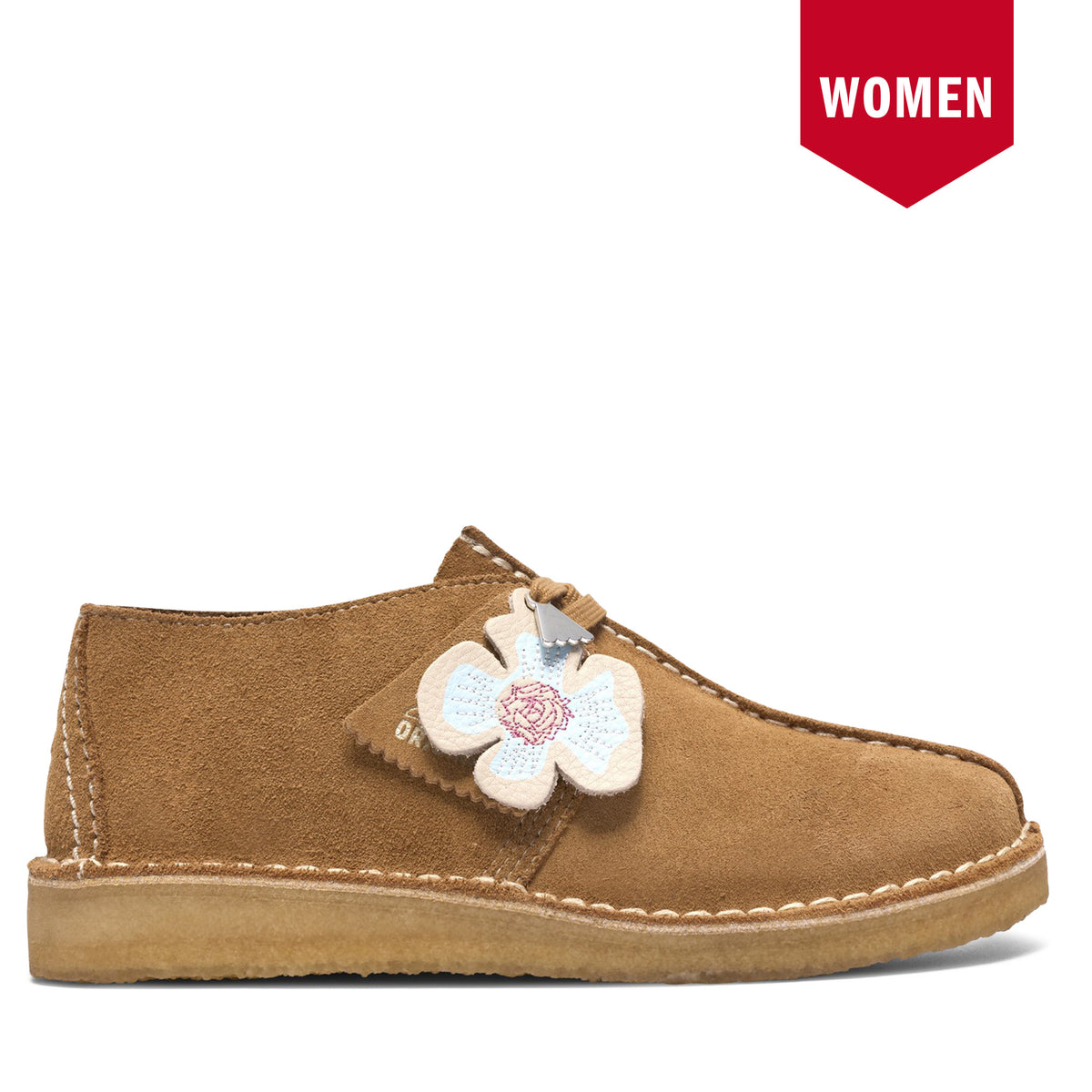 Women's Clarks Desert Trek - Tan Interest Tan Interest