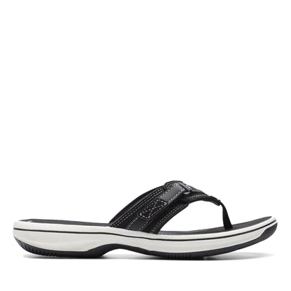 Women's Clarks Breeze Sea Sandals - Black