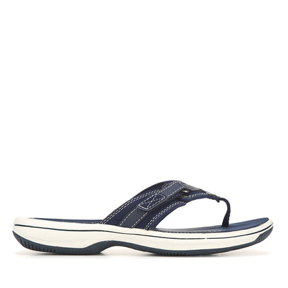 Women's Clarks Breeze Sea Sandals - Navy