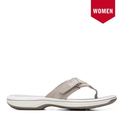Women's Clarks Breeze Sea Sandals - Taupe