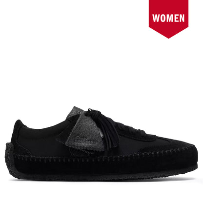 Women's Clarks Tor Low - Black Suede