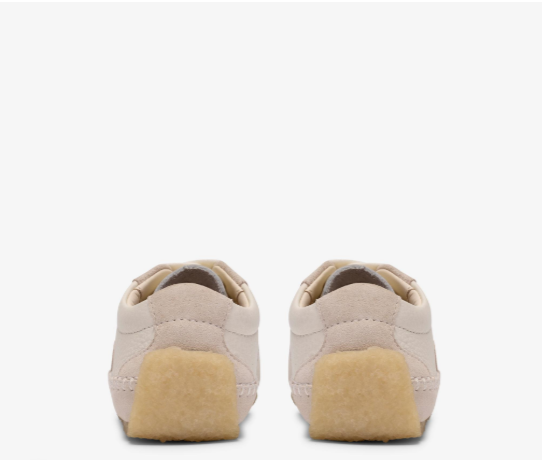 Women's Clarks Tor Low - Off White Suede