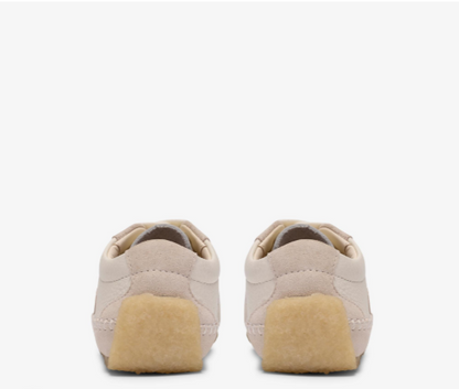 Women's Clarks Tor Low - Off White Suede