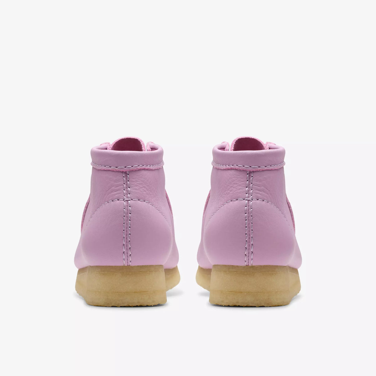 Women's Clarks Wallabee Boot - Mauve Leather