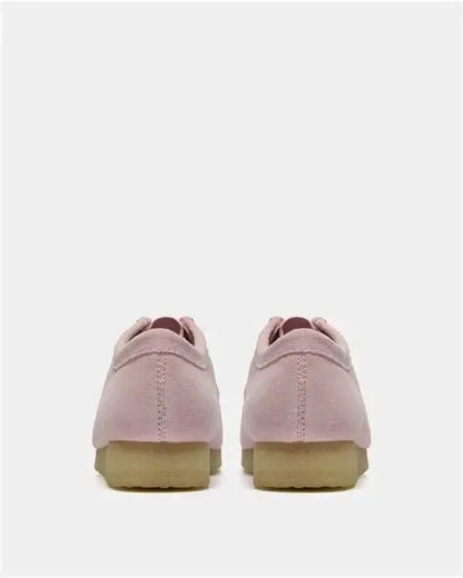 Women's Clarks Wallabee - Baby Pink Leather