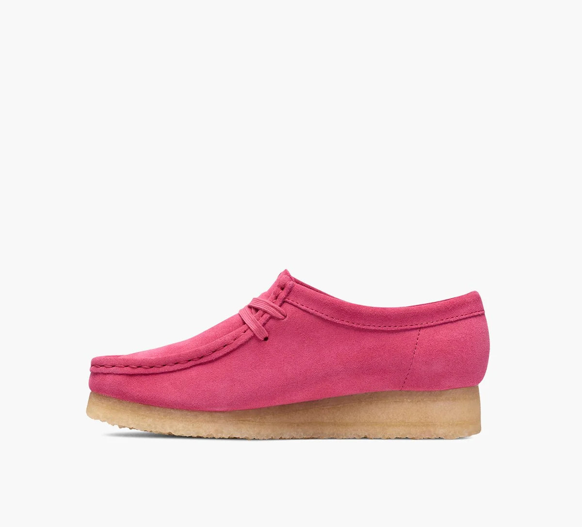 Women's Clarks Wallabee - Pink Interest