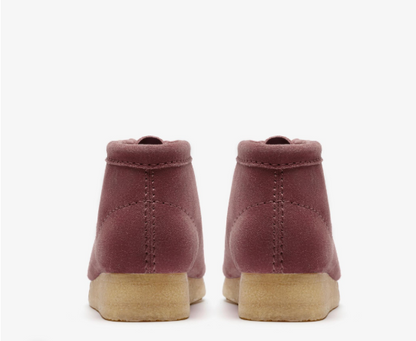 Women's Clarks Wallabee Boot - Rose Brown