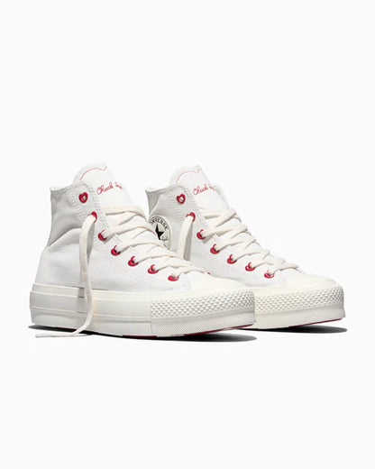 Women's Converse Chuck Taylor All Star Lift Platforms Hearts