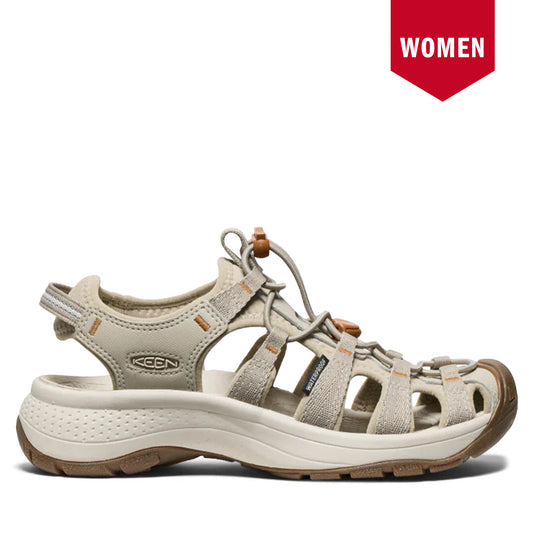 Women's Keen Astoria West Sandal - Plaza Taupe / Roasted Pecan Plaza Taupe Roasted Pecan