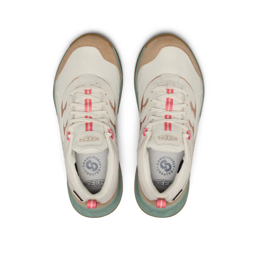 Women's Keen Hightrail Waterproof Hiking Shoes - Birch/Lily Pad
