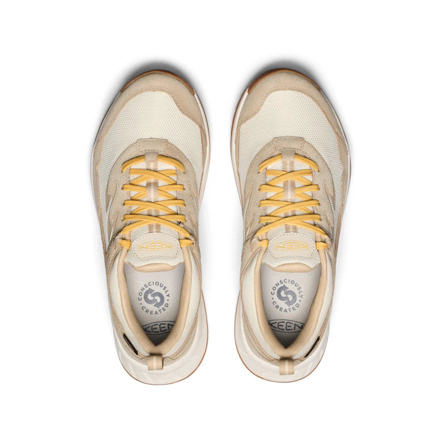 Women's Keen Hightrail Waterproof Shoes - Birch/Daffodil