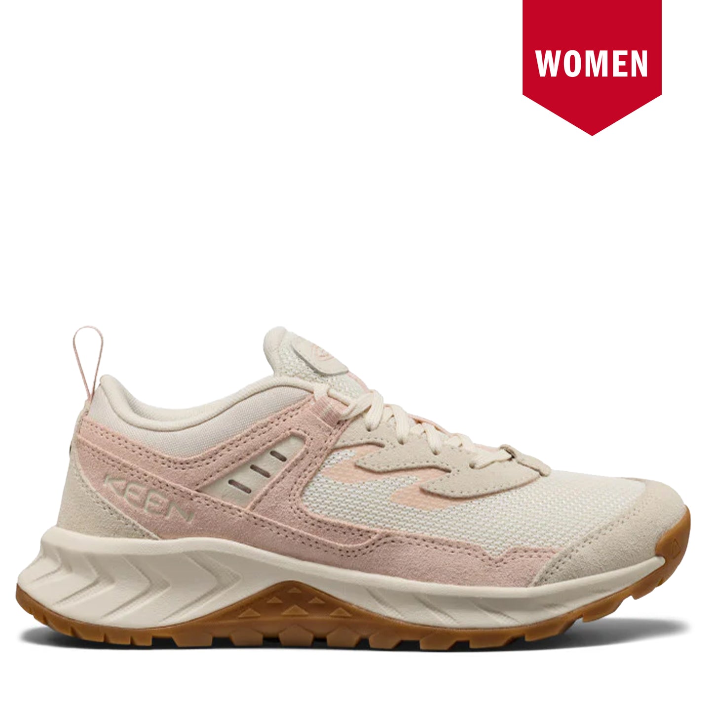 Women's Keen Hightrail Vented Hiking Shoes - Birch/Cameo rose