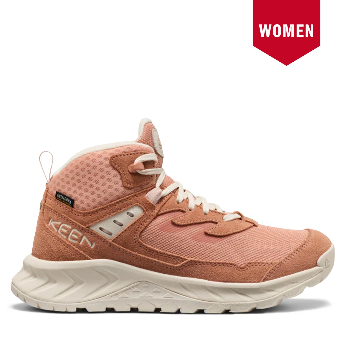 Women's Keen Hightrail Mid Waterproof Hiking Boots - Cork/Birch