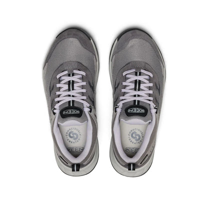 Women's Keen Hightrail Waterproof Shoes - Steel Grey/Thistle