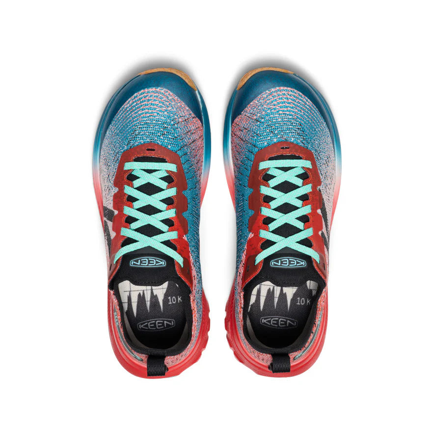 Women's Keen Seek Trail-Running Shoes - Grenadine/Ocean Depths