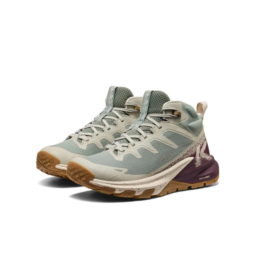 Women's Keen Targhee Apex Waterproof Boots - Lily Pad/Fig