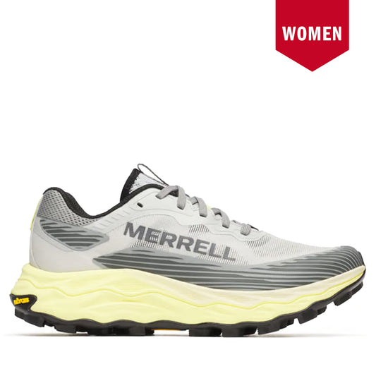 Women's Merrell Agility Peak 6 Trail-Running - Pigeon/Limone Pigeon Limone