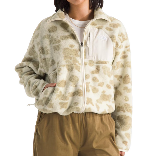 Women's Yumiori Off Peak Print Full-Zip Jacket Pale Khaki Heritage Print