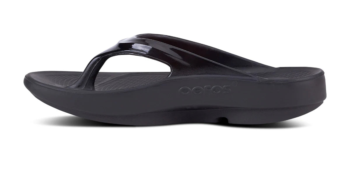 Women's OOFOS OOlala Sandals - Black