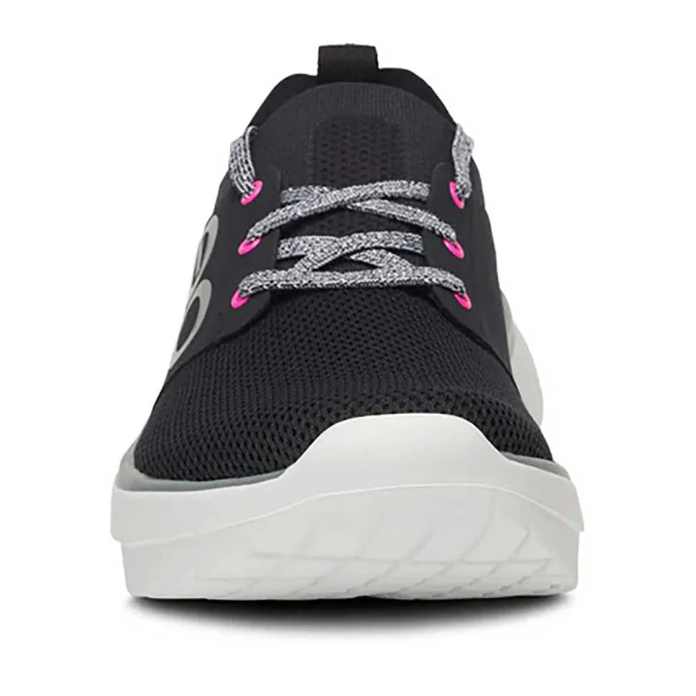 Women's OOFOS OOmy Stride - Black/White