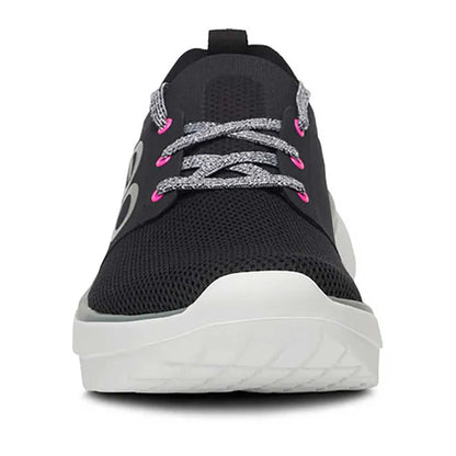 Women's OOFOS OOmy Stride - Black/White