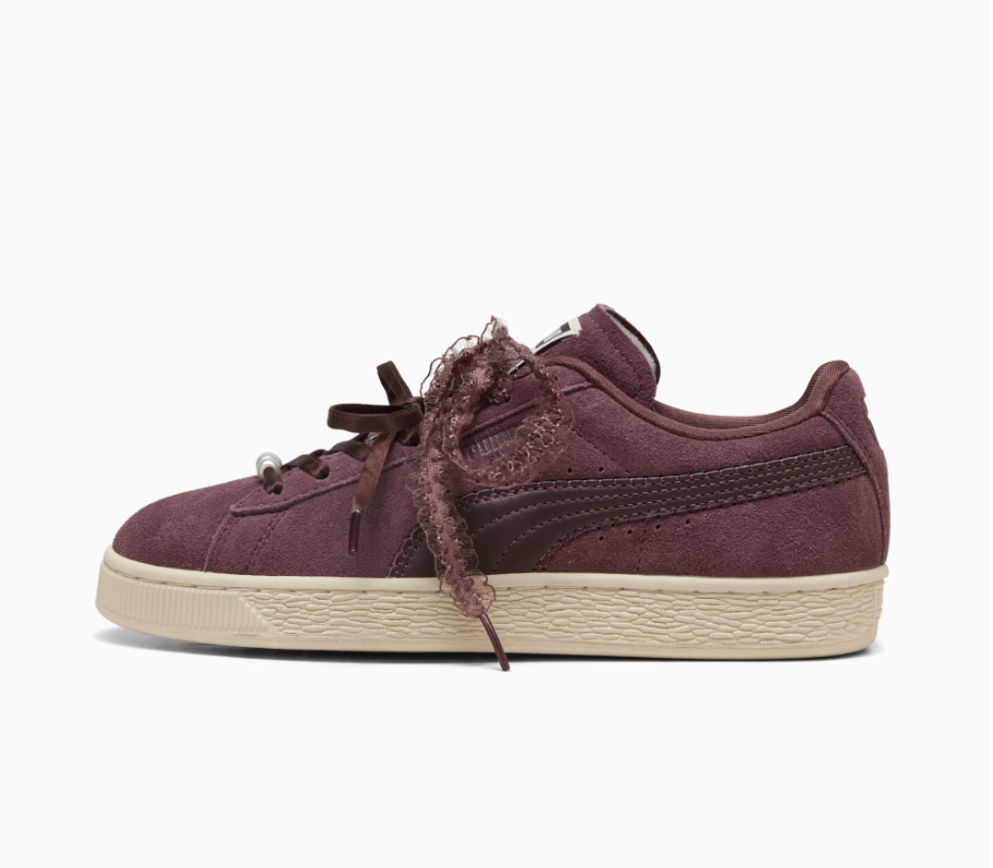 Women's Puma Suede Bloom - Rich Cocoa/Chocolate Fondue
