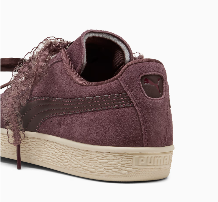 Women's Puma Suede Bloom - Rich Cocoa/Chocolate Fondue
