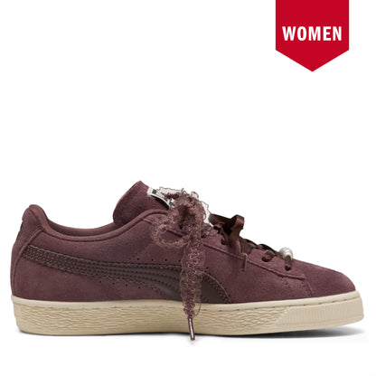 Women's Puma Suede Bloom - Rich Cocoa/Chocolate Fondue