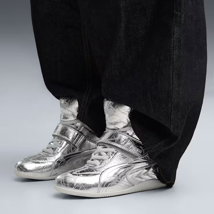 Women's Puma Wedge Luster - Puma Silver / Vapor Gray