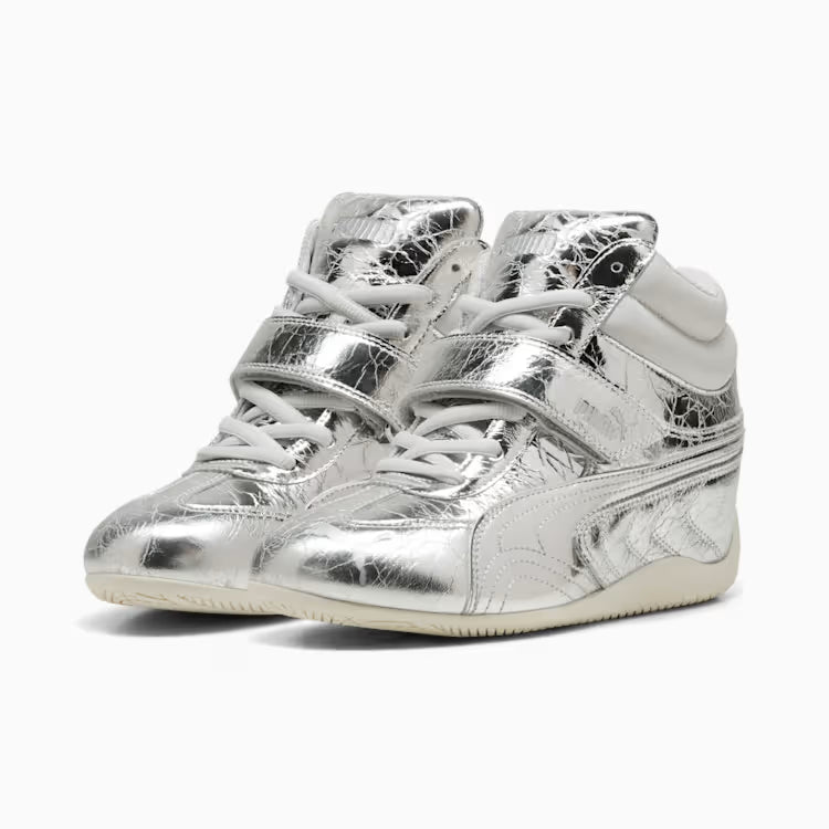 Women's Puma Wedge Luster - Puma Silver / Vapor Gray