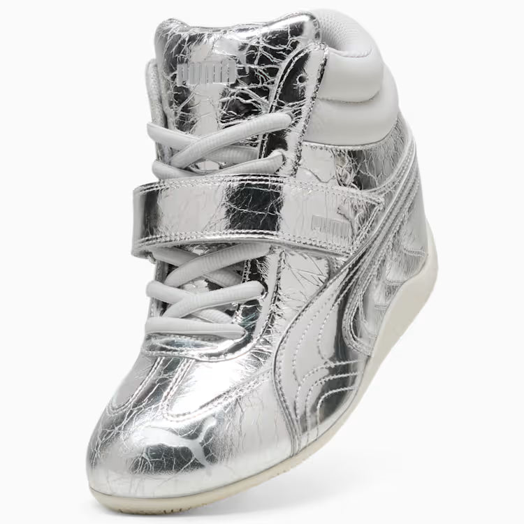 Women's Puma Wedge Luster - Puma Silver / Vapor Gray