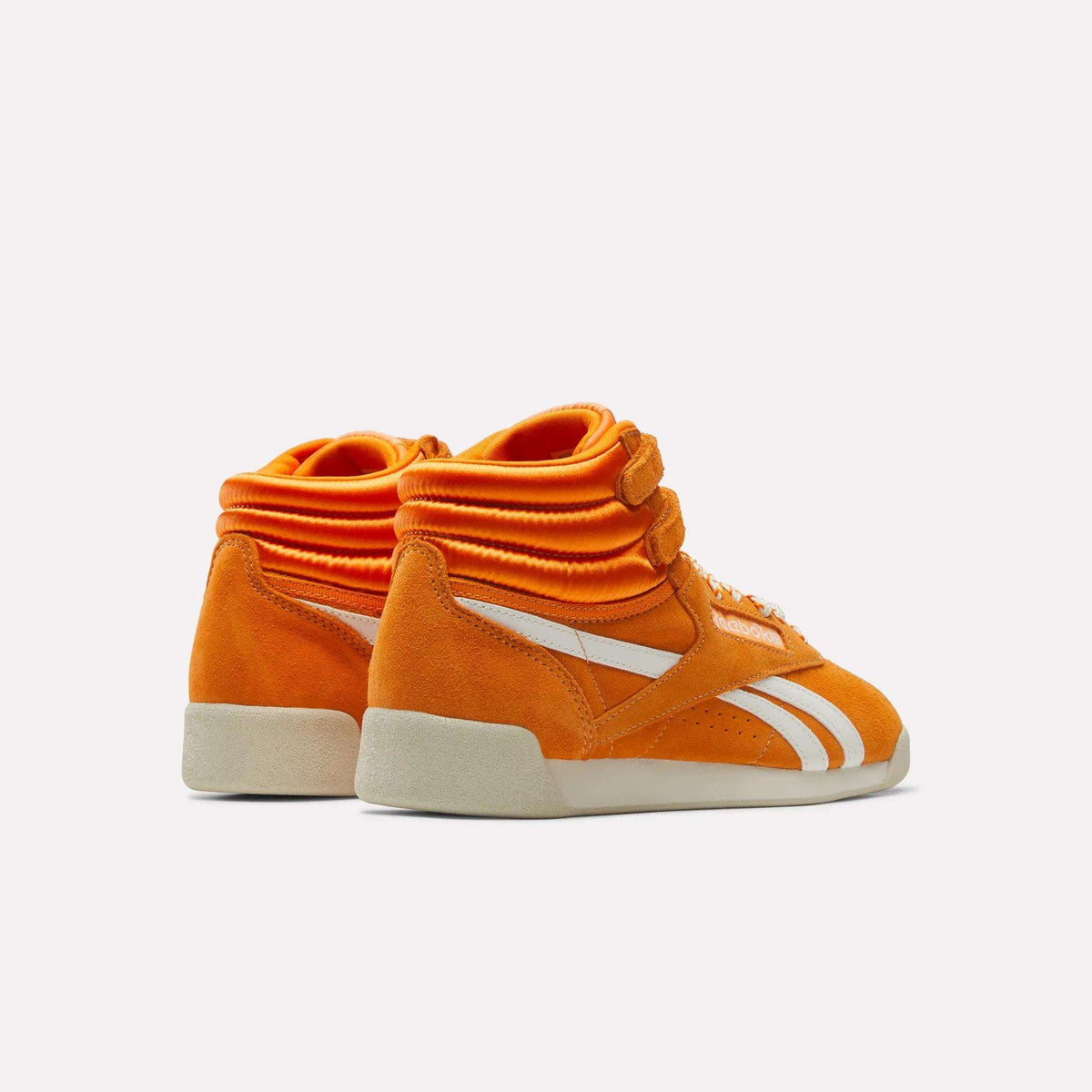 Women's Reebok Freestyle Hi - Arena Orange/Chalk/Vintage Chalk