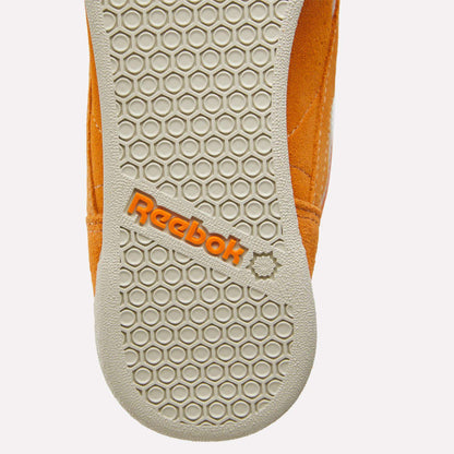 Women's Reebok Freestyle Hi - Arena Orange/Chalk/Vintage Chalk
