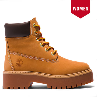 Women's Timberland Stone Street 6 Inch Waterproof Platform - Wheat Wheat