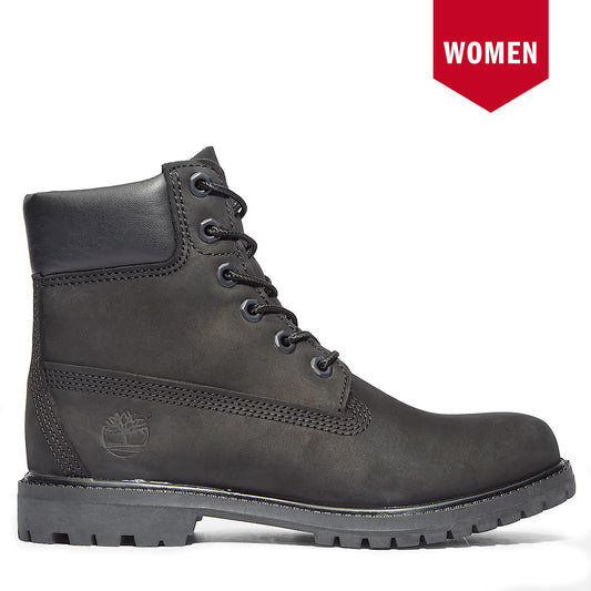 Women's Timberland Premium 6 Inch Waterproof - Black Black