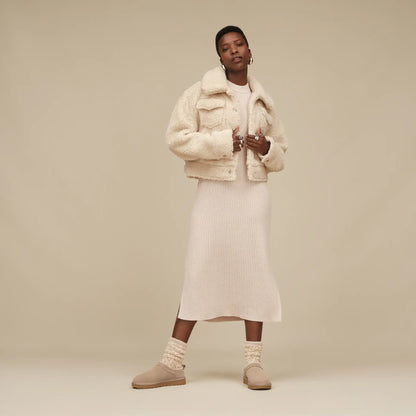 Womens´s Ugg Classic Micro Slippers - Sand