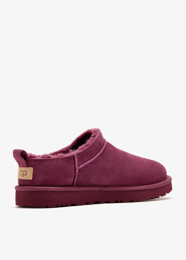 Women´s Ugg Classic Micro Slippers - Burnt Magenta