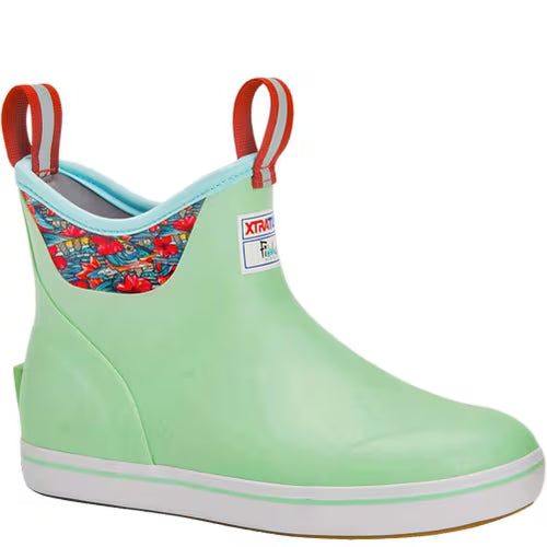 Women's XTRATUF Fishe®wear 6" Ankle Deck Boots - Seafoam