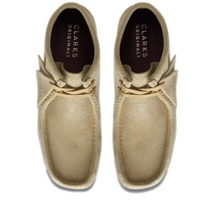 Women's Clarks Wallabee Boot - Maple Suede