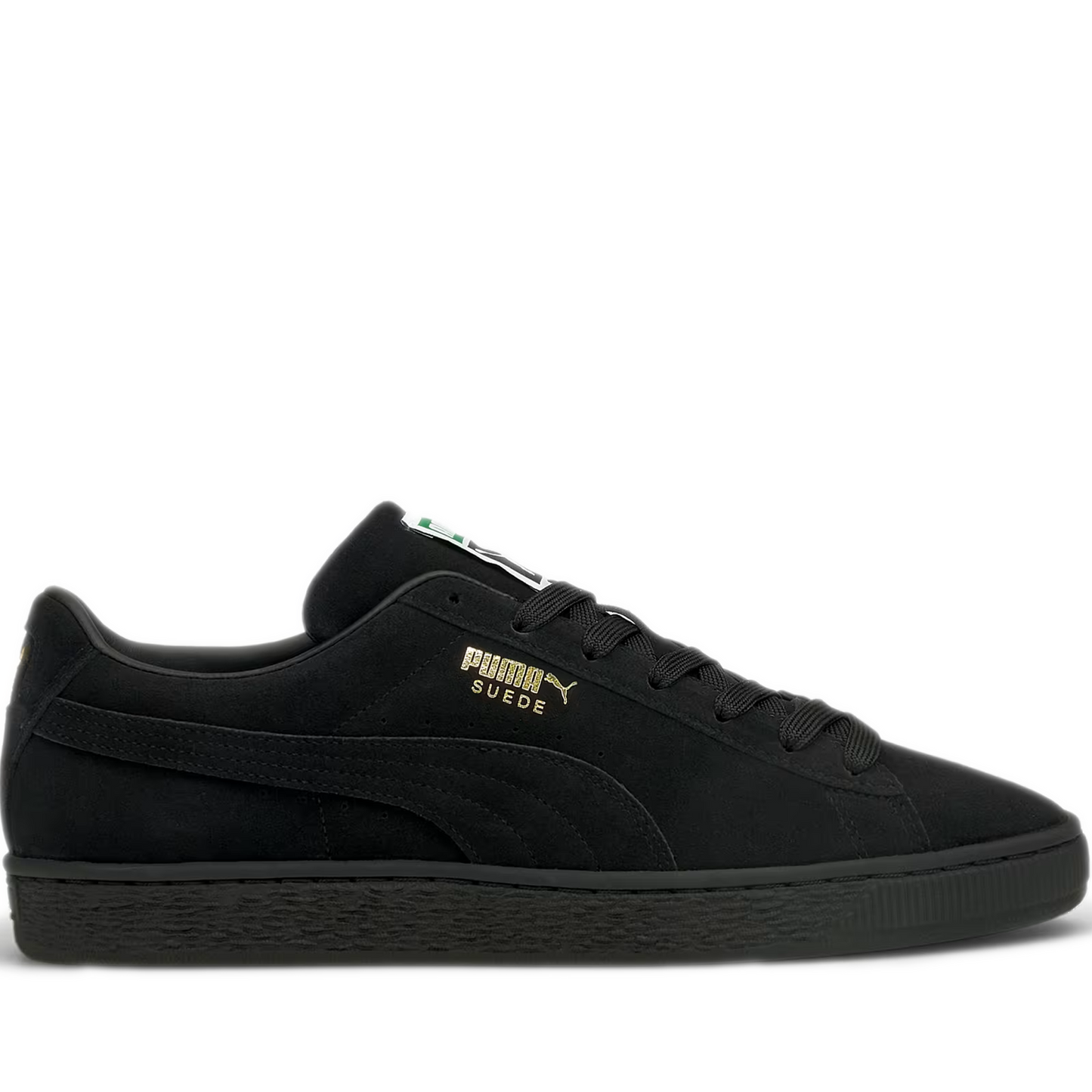 Men's Puma Suede Classic XXI Shoes - Black/ Black