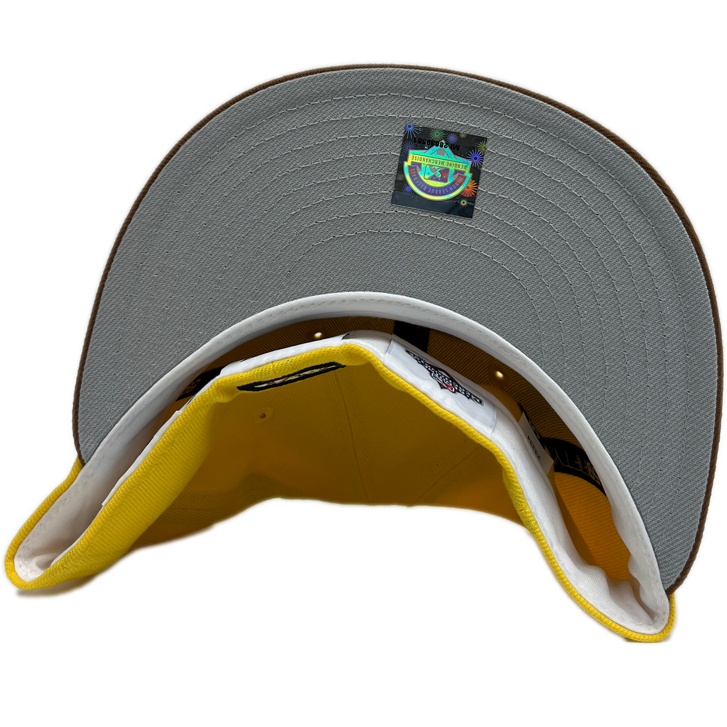 New Era Reading Fightin Phils 59Fifty Fitted Hat - Yellow/ Khaki